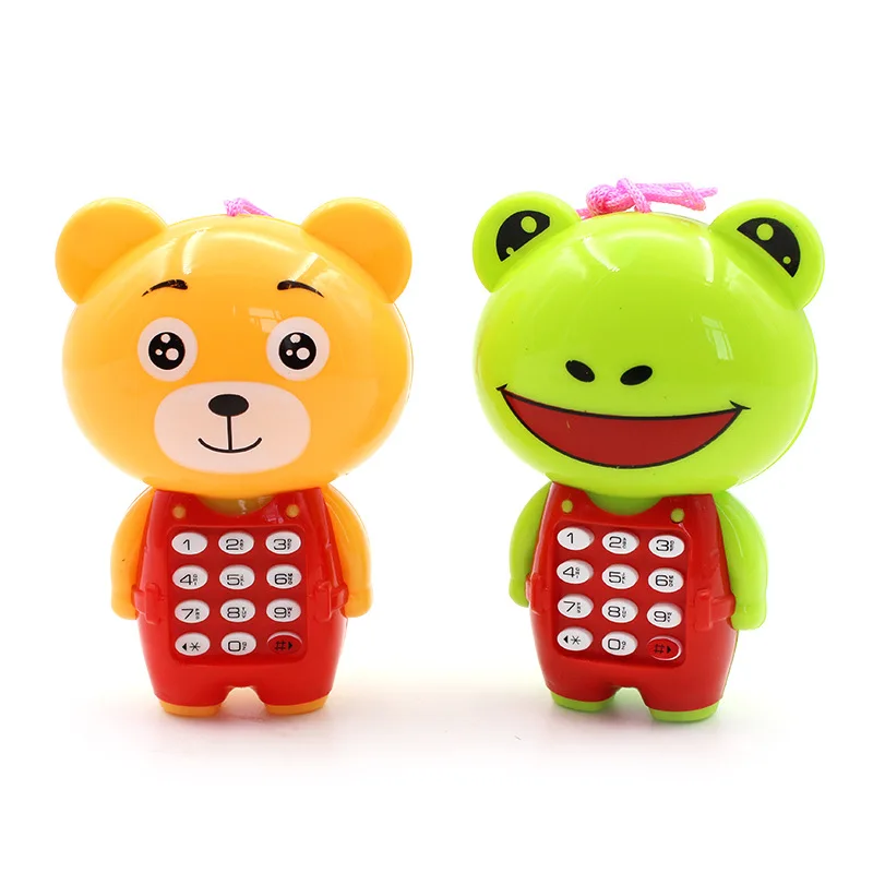 

New Creative Cartoon Music Phone Baby Toys Mobile Phone Educational Learning Electric Toy Phone Model Machine Best Gift For Kids