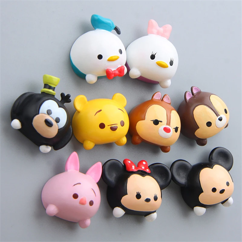 

Disney Mickey Mouse Refrigerator Magnets Chip n Dale Donald Duck Cartoon Soft Glue Refrigerator Sticker Fridge Magnet figure