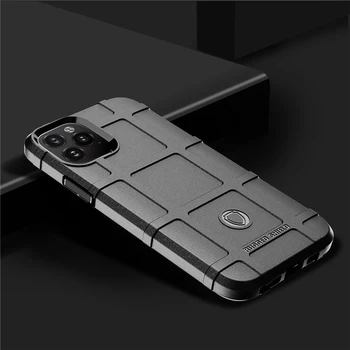 

Armor Case For Apple iPhone 11 Pro Silicone Military Protect Rugged Shield Silicone Back Cover For iPhone 11 Pro Max Phone Cases