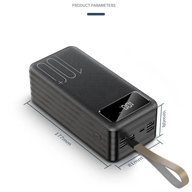 Power Bank Da 50000 MAh, Doppia Uscita USB, Caricabatterie - Foto 6