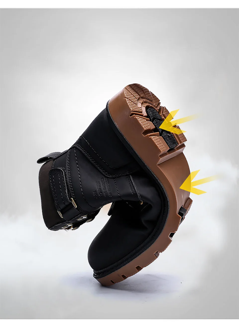 39-46 Зимняя обувь теплая Удобная Нескользящая зимняя обувь Мужская# NX69