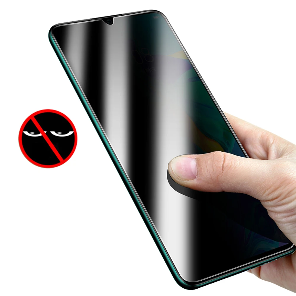 Black for Huawei P30 Защитная пленка для экрана из закаленного стекла для huawei mate 20 Pro P30 Lite, тонкая защитная пленка - Цвет: Black for Huawei P30