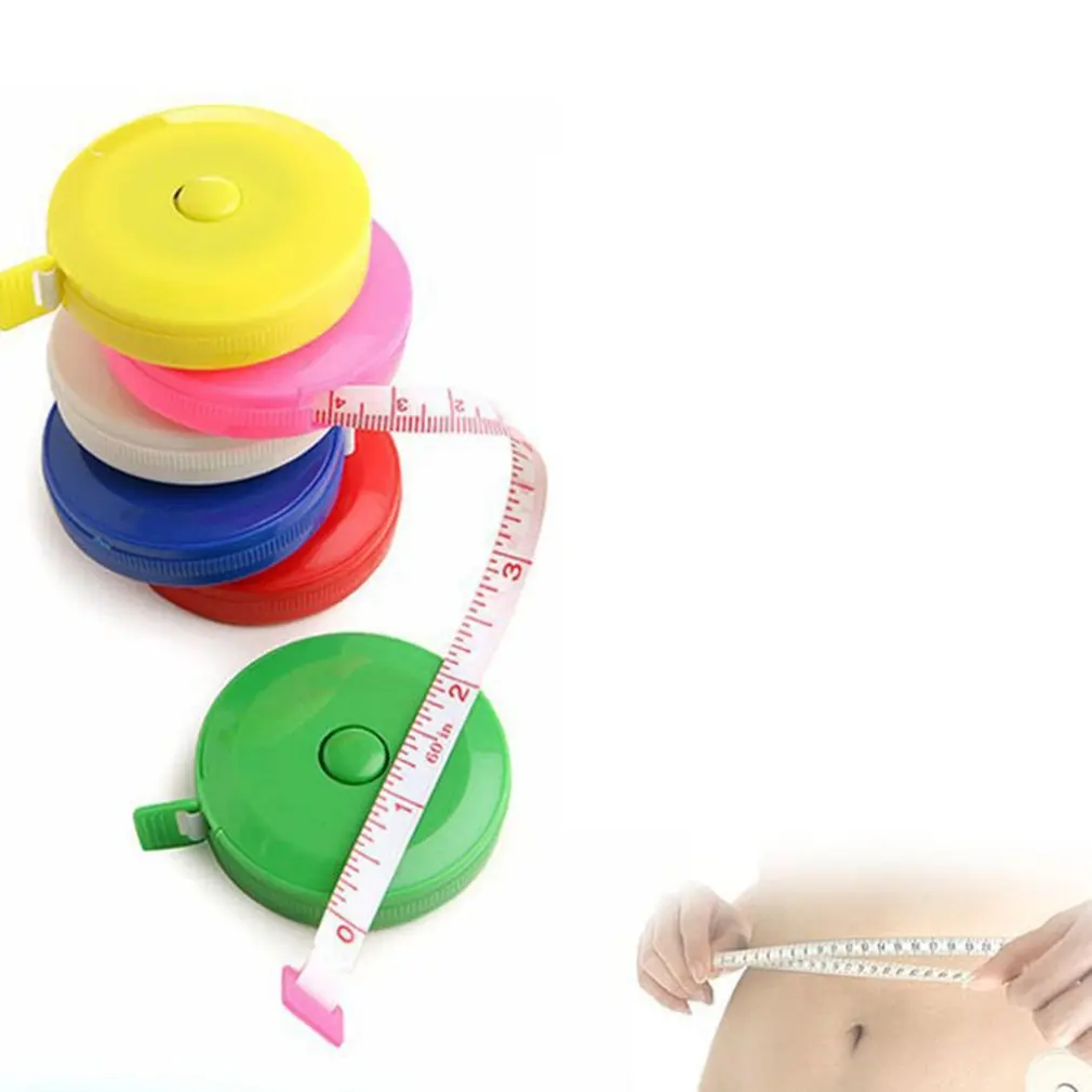 60-Inch 1.5 Meter Soft and Retractable Tape Measure Medical Body Measurement Tailor Sewing Craft Cloth Dieting Measuring Tape