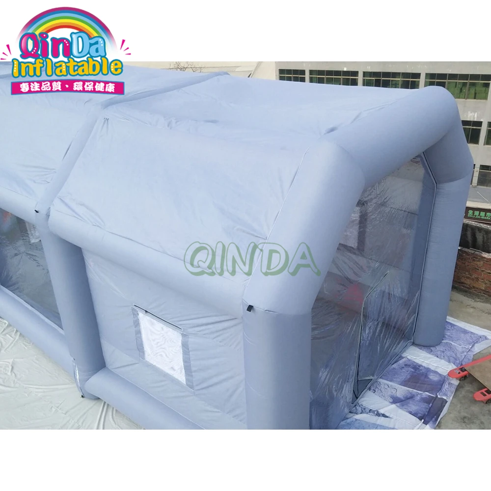 inflatable car paint spray booth18