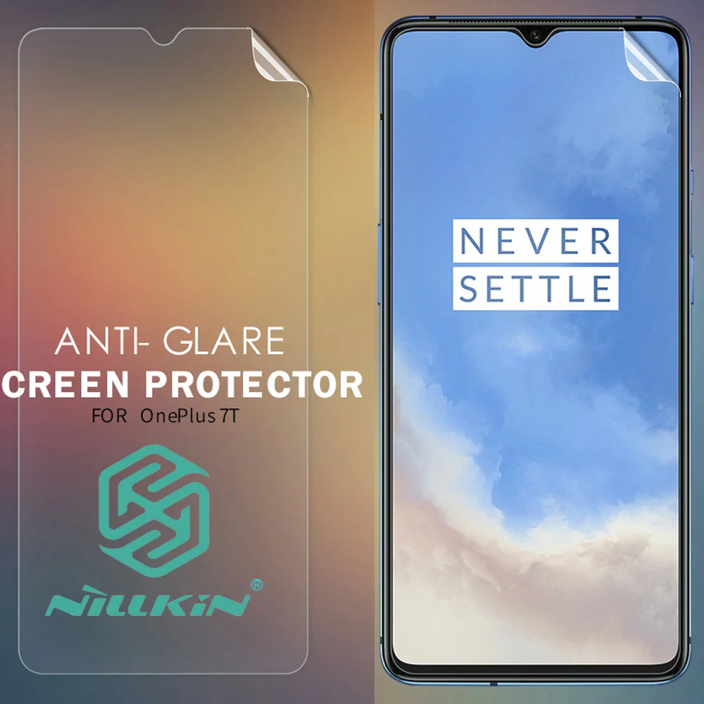 Nillkin HD Прозрачная Матовая Защитная пленка для экрана мягкая Oneplus 7T Pro 1 + 7T|Защитные