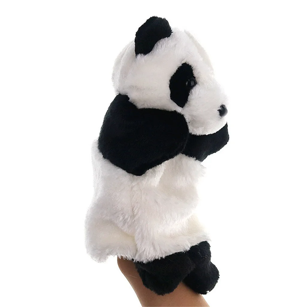 Cute Cartoon Animal Doll Kids Glove Hand Puppet panda Plush Finger Toys children