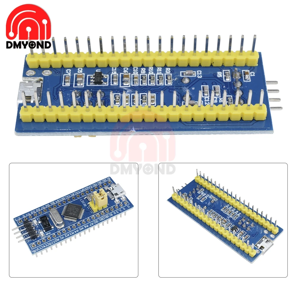 

15pcs DC 3.3V-5V STM32F103C8T6 ARM STM32 Minimum System Development Board Module for Micro USB Power Supply Simulator Download
