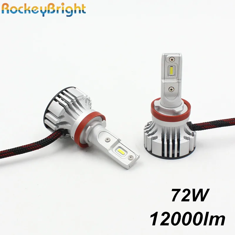 Rockeybright F2 12 В 5202 лм H4 h7 h8 h9 h11 H16 9005 9006 комплект светодиодов светодиодсветильник