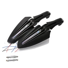 Защита рук с светодиодный светильник указателя поворота для 22 мм рукоятки мотоцикла