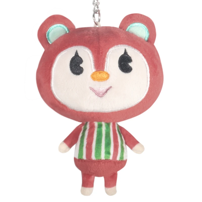 Animal Crossing New Horizons Poppy Plush keychain Stuffed Doll Cute Pendant 