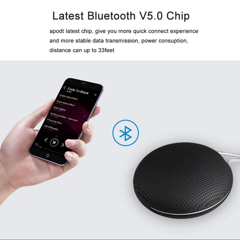 GGMM Bluetooth колонка Портативная Беспроводная Громкая звуковая система 3 Вт