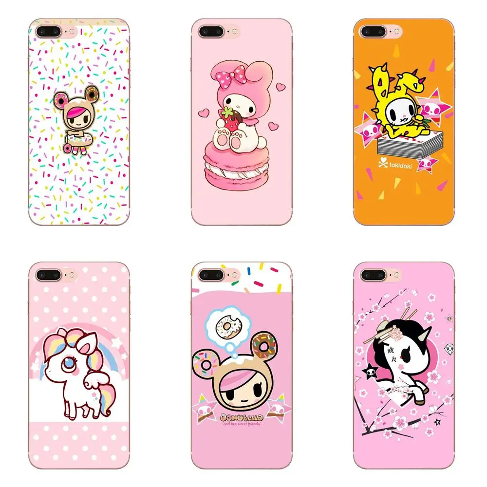 Pink Tokidoki Unicorno Donutella For Xiaomi Redmi Note 8 8A 8T 10 K30 5G Pro Motorola G G2 G3 G4 G5 G6 G7 Plus | Мобильные телефоны