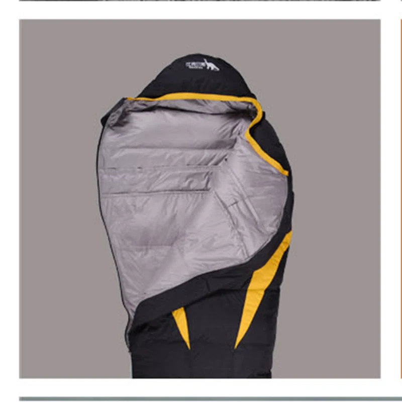 Ultralight Down Sport Sleeping Bags Outdoor Camping Hiking Traveling Duck Down Adult Mummy Waterproof Winter Sleeping Bags