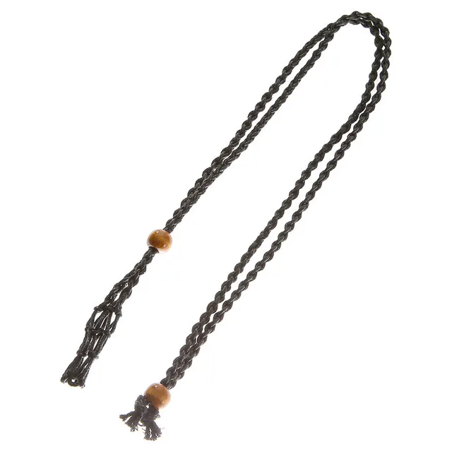 Empty Macrame Moldavite Necklace Stone 