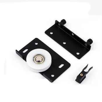 

1pcs single wheel pulley slide door roller Door Wheel Hardware furniture top upper bottom wheel kit