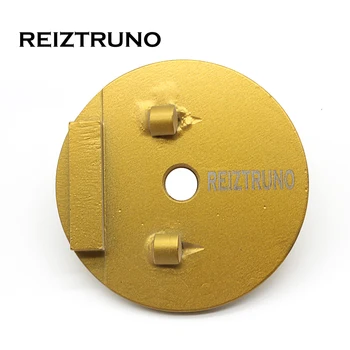 

REIZTRUNO 2*1/4PCD diamond grinding disc Grinding Shoes for Concrete Floor Epoxy Coating Removal