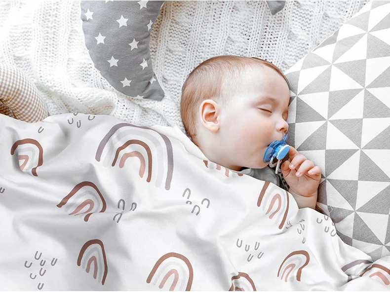 Parure de lit bébé ENSEMBLE DE 22 PIÈCES DE LITERIE Gigoteuse Couverture polaire 