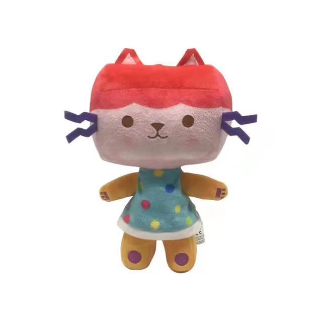 25cm Gabby Dollhouse Plush Toy Mercat Cartoon Stuffed Animals Mermaid Cat Mermaid Plushie Dolls Kids Birthday Gifts 5