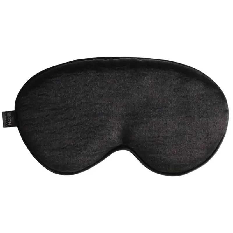 Unisex Satin Silky Sleep Eye Mask Glitter Shimmer Solid Color Travel Portable Adjustable Strap Blindfold Smooth Night Eyeshade - Цвет: 06