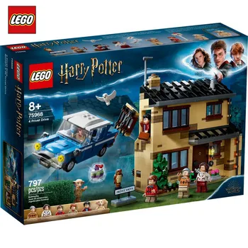 

LEGO 75968 Harry Potter Series 4 Privet Drive Building Block Harry Potter Ron Weasley and Hedwig Christmas Gift Toys