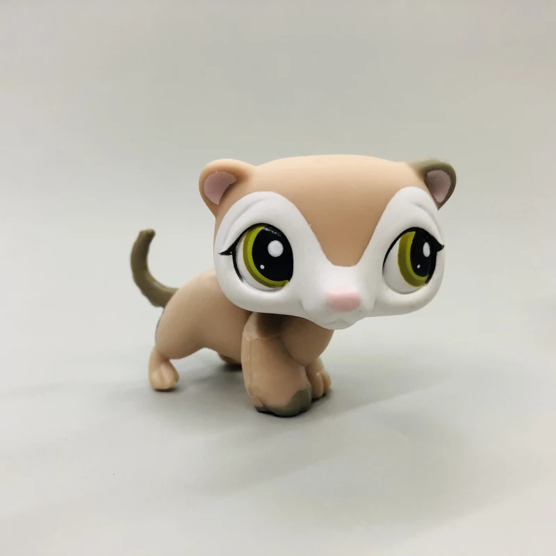Оригинальные милые игрушки, прекрасный Petshop, животное, животное, очки, медведь, панда, енот, самая маленькая фигурка, кукла, маленький подарок, игрушка для девочки - Цвет: O