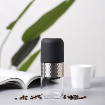 

LAVIDA Electric Coffee Grinder Glass Mini Coffee Maker Machine for Mill Coffee Beans High-end Convenient Ground Free Shipping