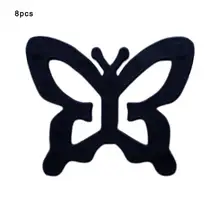 Бабочка-образный бюстгальтер скольжения пряжки нижнее белье пряжки для бюстгальтера невидимые пряжки плечевой ремень пряжки с крестом