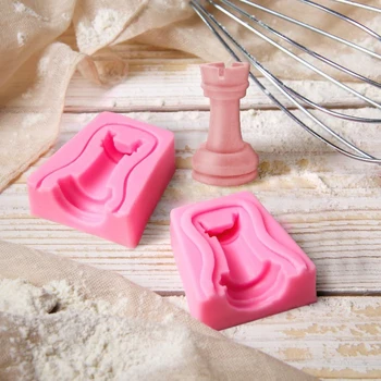 

Silicone mold 2 parts 5 × 4 cm "Chess"