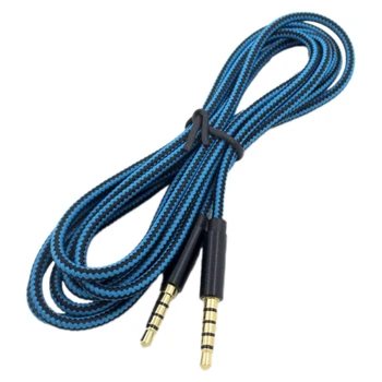 

NEW-Portable Headphone Cable o Cord Line for Lo-Gitech Astro A10 A40 A30 Earphones Accessories