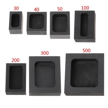 

Graphite Ingot Bar Mold Mould Crucible for Melting Gold Silver Casting Refining