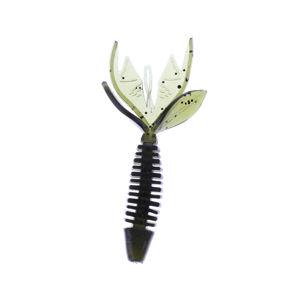 Soft Worm Shrimp Sea Fishing Lures Tackle Crankbaits Bait Minnow Bait