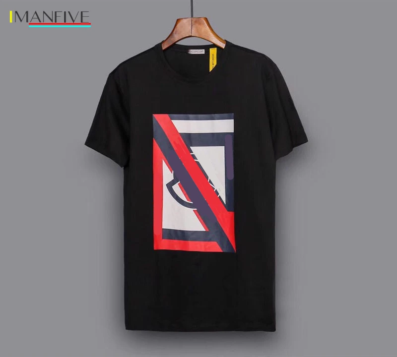 

Cotton short-sleeved T-shirt Men Contains anti-counterfeiting marks Cotton Round neck t-shirt male