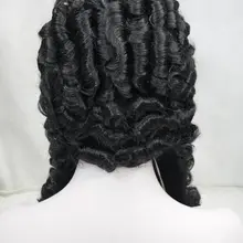 Судье барристер корт нарядное платье костюм для вечеринки парик волос парик# EF67