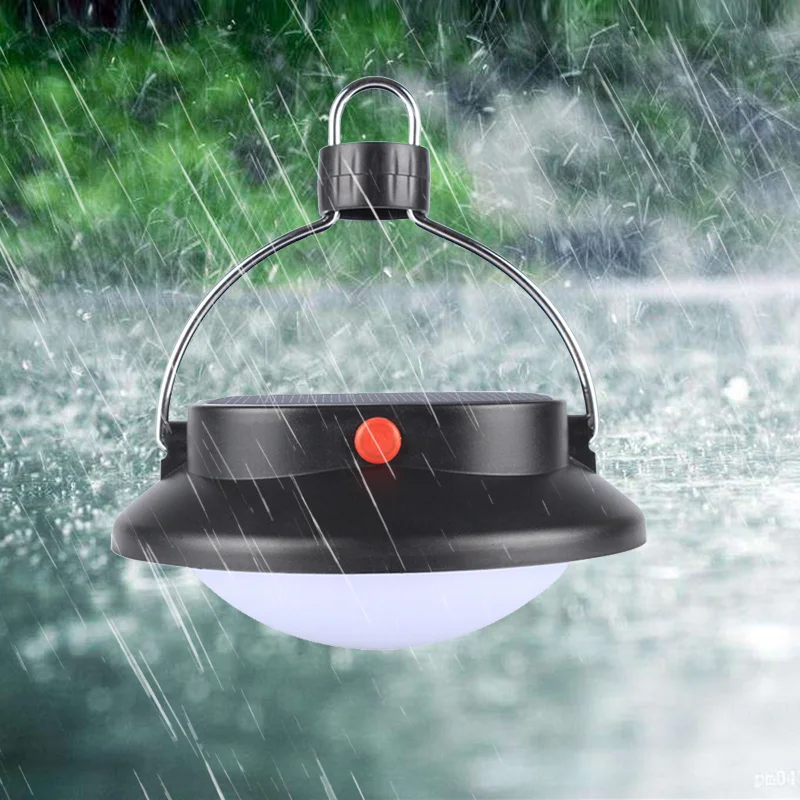 

Solar LED Outdoor Lights Camping Tent Night Light Lantern Rechargeable Emergency Tents Umbrella Night Lamp Hiking Lantern Light