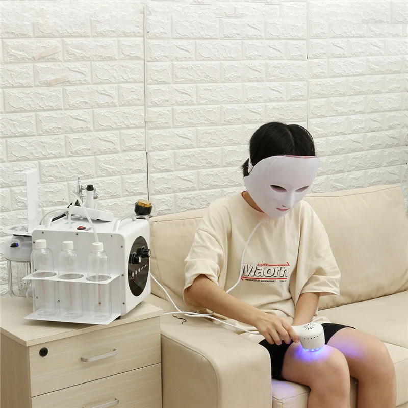 5 в 1 кислородная струйная очистка воды дермабразия/спа машина для чистки лица/Аква алмазная микродермабразия кислородная машина для лица