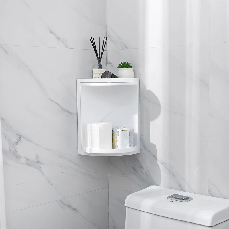 Ванная комната 360 градусов вращающаяся полка кухня туалет угловая стеллаж для