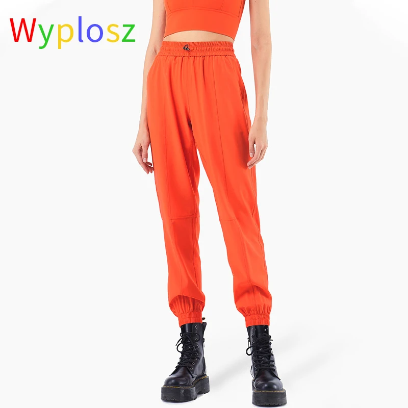 

Эластичные леггинсы Wyplosz для йоги с карманами и завязками для тренировок, тренажерного зала, женского фитнеса, фитнеса с высокой талией, спортивных тренировок, бега, быстросохнущие