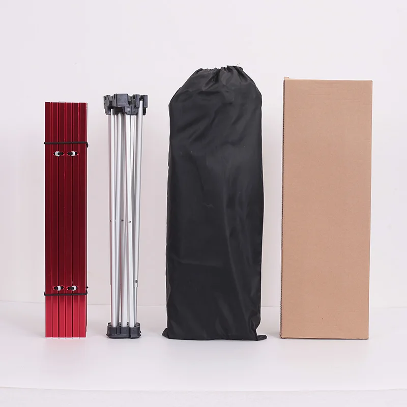 Portable Light Weight Aluminum Alloy Outdoor Folding Table For Camping Beach Backyards BBQ Party Size 40x34.5x29cm
