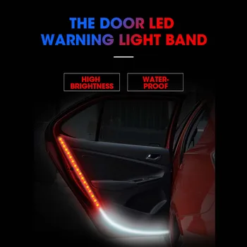 

2pcs Car Door Warning Light 2pc 2x 2* LED Car Auto Atmosphere Decoration