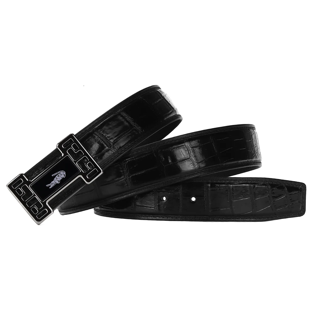 BATOORAP Men's High-end Crocodile Belt