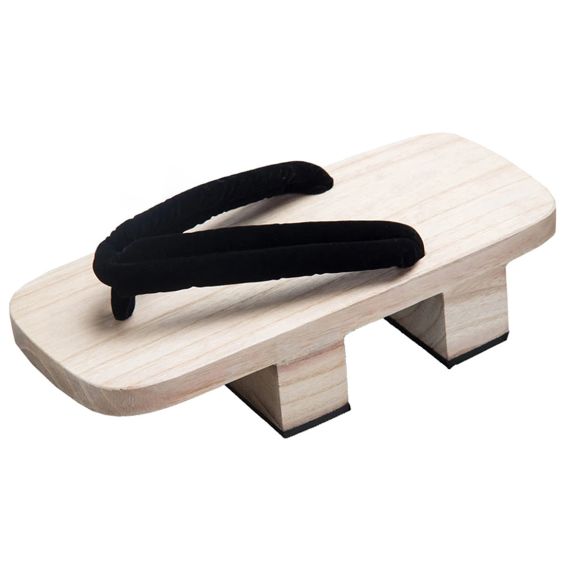 Chanclas japonesas de madera para hombre y mujer, zapatos de zuecos antideslizantes para la playa y verano|zapatos| - AliExpress