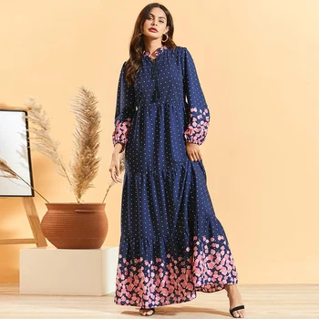 

Plus Size Vestidos Saudi Arabic Abaya Turkey Hijab Muslim Long Dress Islamic Clothing Abayas For Women Caftan Kaftan Dresses