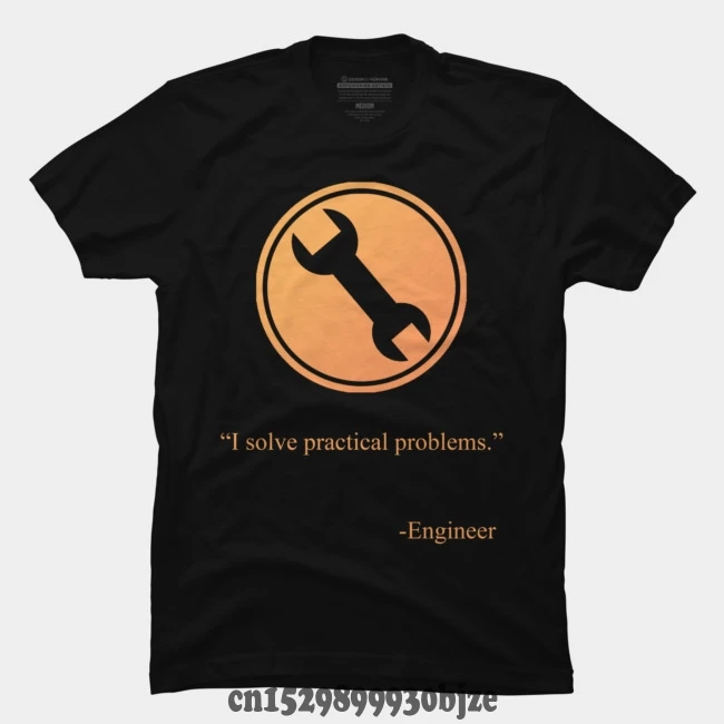 

personality T-shirt TF2 Engineer Emblem Top Men's T-shirt