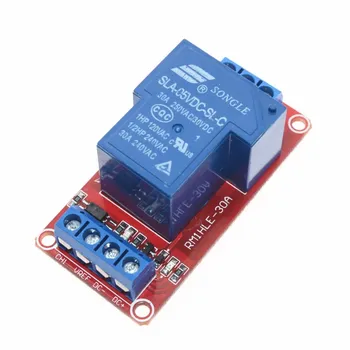 

5V 30A Two-way isolation relay module High/low level trigger 5V 30A 1-Channel Relay Module