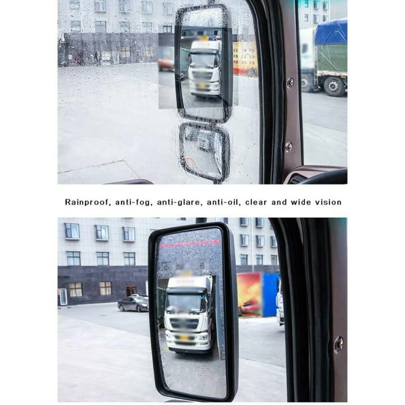 

17*20cm Truck Car Rear-View Mirror Side Anti Fog Rainproof Protective Film