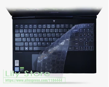 

TPU Keyboard Protector Skin Cover Protective Skin for Lenovo Legion Y520 R720 Y720 Y9000K Y900K Y9000 K Y740-17 Gaming Laptop