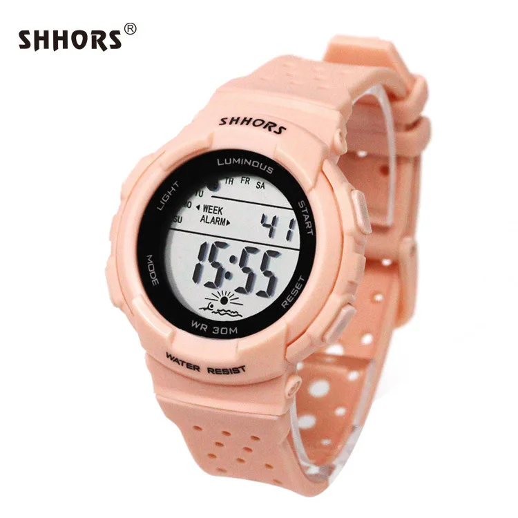 

Sheng hou shi SH Hors STUDENT'S Watch Electronic Watch Electronic Watch LCD Display Thin SH-0315