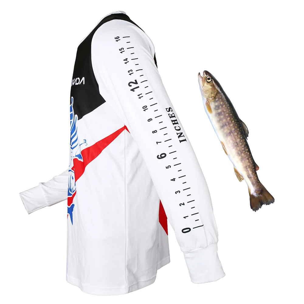 

Lixada Quick Drying Fishing Shirt Long Sleeve UPF 50+ Sun Protection Fishing Clothing Breathable Loose Fit for Men