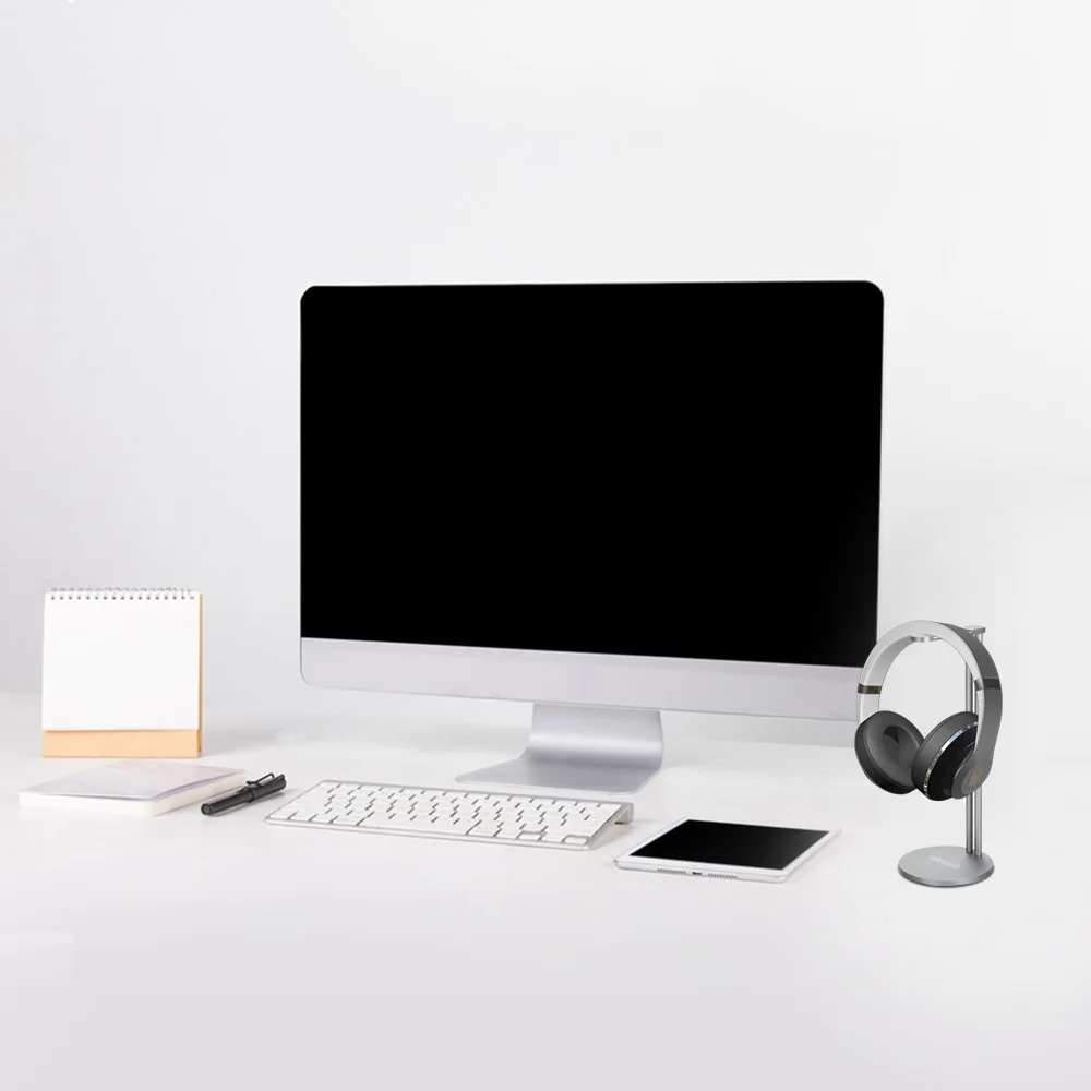 Docooler Headphones Stand Holder Universal Gaming Headset Support Desk Headphone Display Rack Hanger Headphone Accessories
