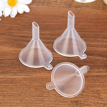 

1pc Filling Empty Refillable Bottles Makeup Packing Tool For Travel Plastic Mini Funnels For Perfume Spray Bottle Containers